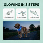 Glowing in 3 steps