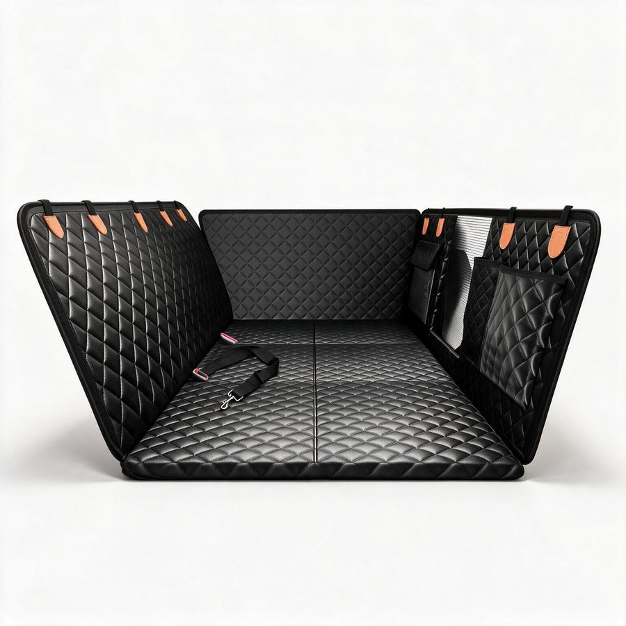 Waterproof Back Seat Extender Dog Bed