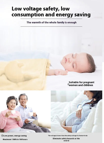 USB Heated Electric Blanket