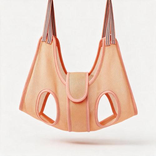 Dog grooming hammock — studio packshot