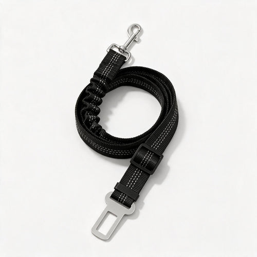 Dog car seat belt — studio packshot