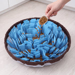Hide kibble in the fleece petals